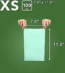 BOS Best Odor-Sealing Dog Poop Bags, Unscented, X-Small, 2 count slide 2 of 9