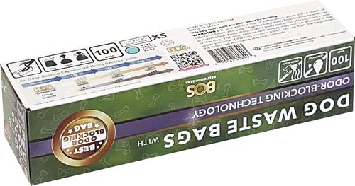 Show full view: BOS Best Odor-Sealing Dog Poop Bags, Unscented, X-Small, 2 count slide 4 of 10