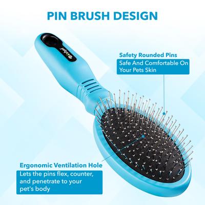 Show full view: Boshel 2-in-1 Dog Brush & Hair Remover slide 4 of 10