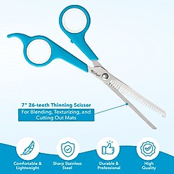 Boshel 7-in Dog Thinning Shears slide 2 of 7