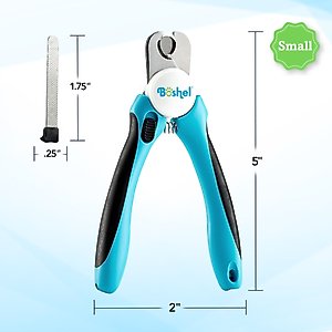 Boshel Dog Nail Clipper, Deep Blue, Large