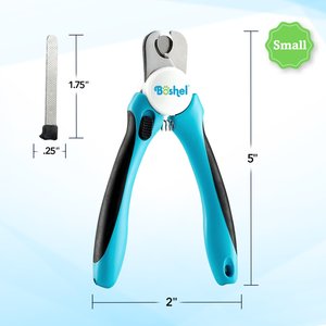 Boshel Dog Nail Clippers, Deep Blue, Small