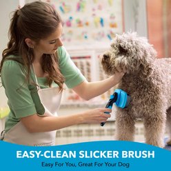 Boshel Self Cleaning Dog Slicker Brush slide 2 of 8