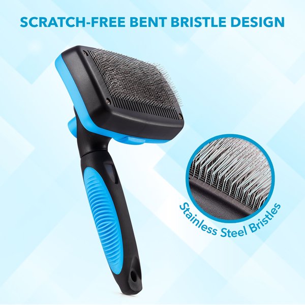 Show full view: Boshel Self Cleaning Dog Slicker Brush slide 5 of 9