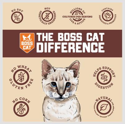 Show full view: Boss Cat Complete & Balanced Raw Diet Chicken Recipe Freeze-Dried Cat Food, 9-oz bag slide 5 of 7