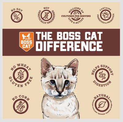 Show full view: Boss Cat Complete & Balanced Raw Diet Turkey Recipe Freeze-Dried Cat Food, 9-oz bag slide 5 of 8
