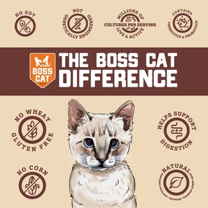 Boss Cat Freeze-Dried Raw Pork Nuggs Dry Cat Food, 9-oz bag