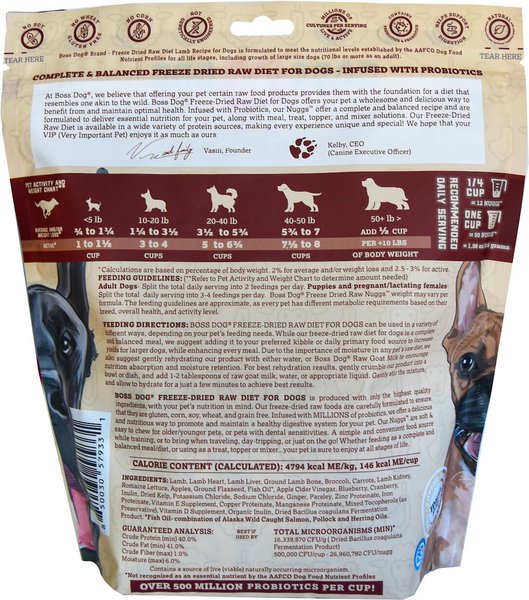 Boss Dog Complete & Balanced High Protein Fish & Ancient Grain Recipe Dry Dog Food