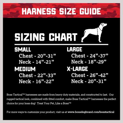 Show full view: Boss Dog Dog Harness with Boss Clips, Black, Medium slide 4 of 8