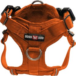 Boss Dog Dog Harness with Boss Clips, Hunter Orange, X-Large