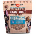 Boss Dog Fish Flavor Freeze-Dried Dog Food, 12-oz pouch