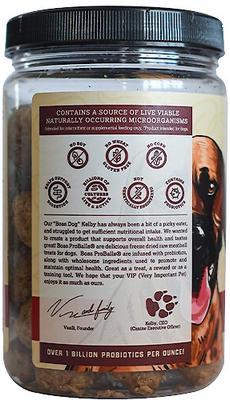 Show full view: Boss Dog Proballs Beef Freeze-Dried Dog Treats, 6-oz jar slide 3 of 9
