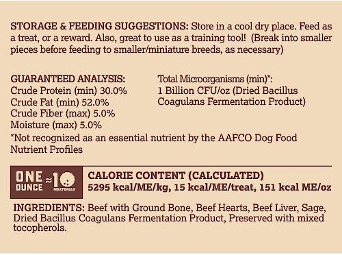 Show full view: Boss Dog Proballs Beef Freeze-Dried Dog Treats, 6-oz jar slide 8 of 9
