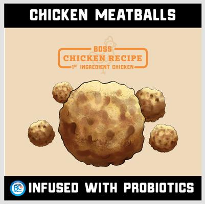 Show full view: Boss Dog Proballs Chicken Freeze-Dried Dog Treats, 3-oz pouch slide 7 of 9