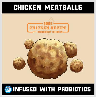 Show full view: Boss Dog Proballs Chicken Freeze-Dried Dog Treats, 6-oz jar slide 7 of 9