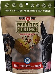 Boss Dog Probites Beef with Tripe Dog Treats, 3-oz bag