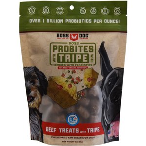 Boss Dog Probites Beef with Tripe Dog Treats, 3-oz bag