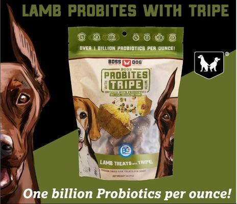 Show full view: Boss Dog Probites Lamb with Tripe Dog Treats, 3-oz bag slide 3 of 8