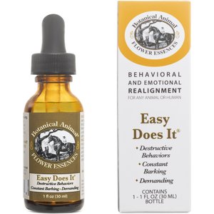 Botanical Animal Flower Essences Easy Does It Calming Pet Supplement, 1-fl oz bottle