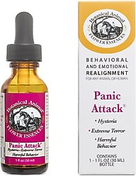 Botanical Animal Flower Essences Panic Attack Calming Pet Supplement, 1-fl oz bottle