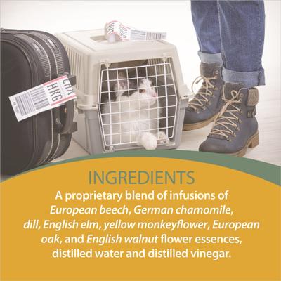 Show full view: Botanical Animal Flower Essences Safe Journey Calming Pet Supplement, 1-fl oz bottle slide 6 of 7