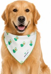 Both Tails Avocado Dog Bandana, Small slide 1 of 8