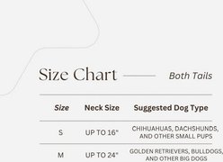 Both Tails Bubbly Dog Bandana, Small slide 2 of 7