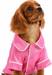 Both Tails Dog Pajamas, Pink, X-Small slide 2 of 6