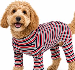 Both Tails Midnight Long Sleeve Dog Sweater, X-Small