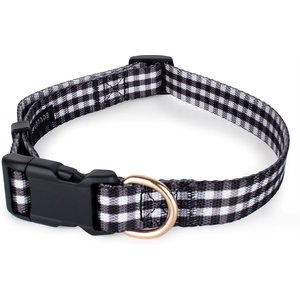 Boulevard Gingham Collar, Black, Small