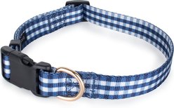 Boulevard Gingham Collar, Navy, Medium
