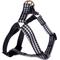 Show in main carousel: Boulevard Gingham Dog Harness, Black, Medium slide 1 of 3