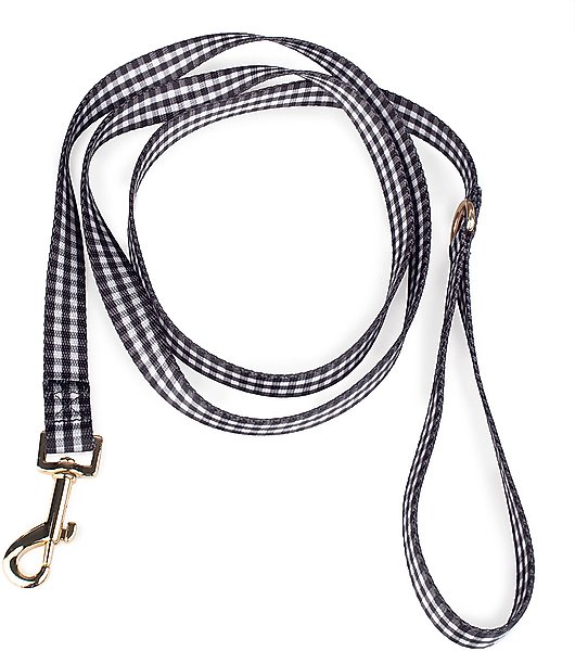 Boulevard Gingham Dog Leash