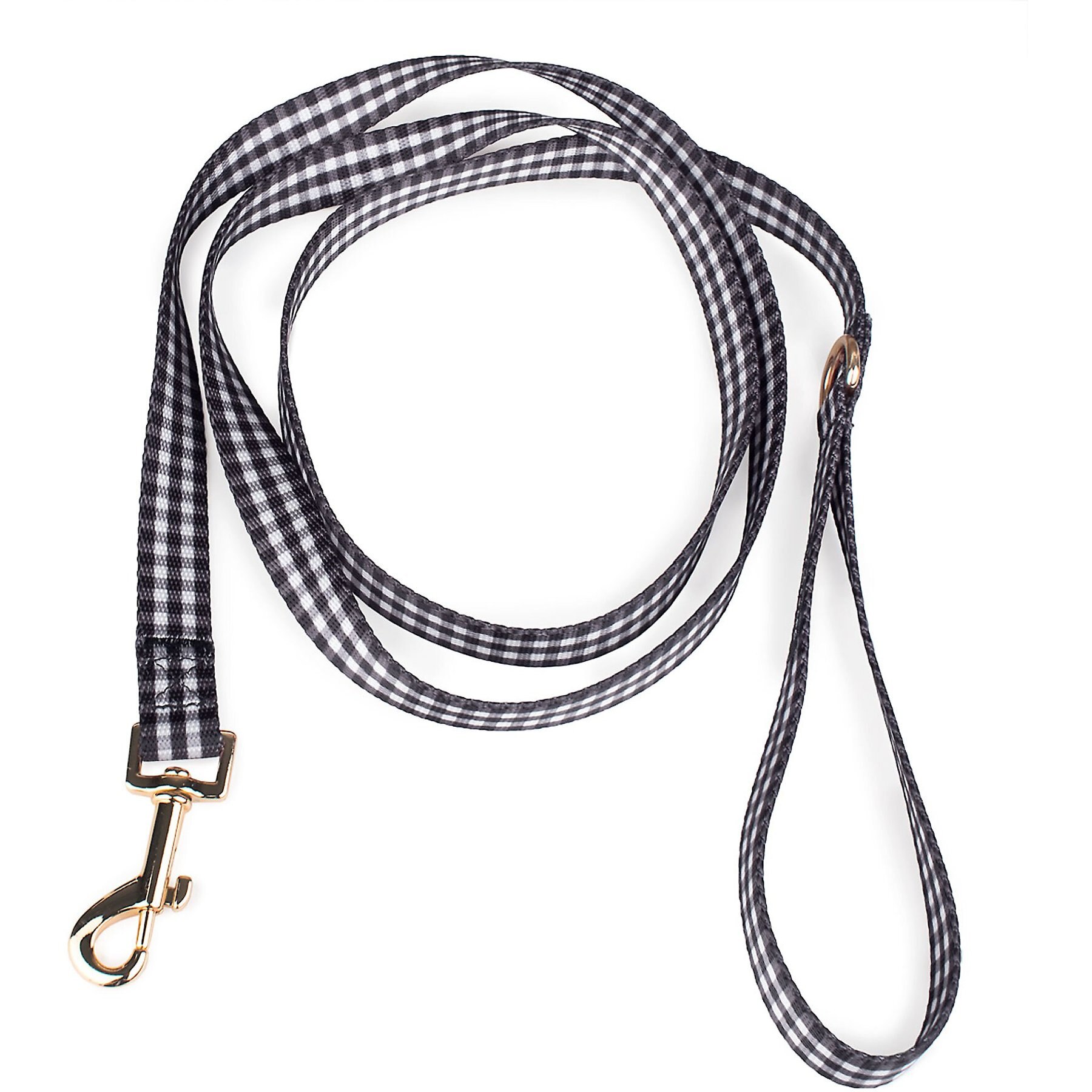 Boulevard Gingham Dog Leash