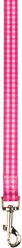 Boulevard Gingham Dog Leash, Pink, Large slide 2 of 2