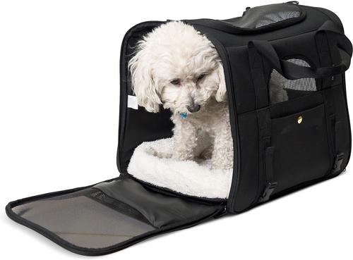Show full view: Boulevard Milo Dog Carrier, Black slide 8 of 8