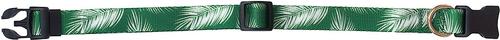 Show full view: Boulevard Palm Dog Collar, Green, Medium slide 3 of 5