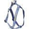 Show in main carousel: Boulevard Personalized Gingham Dog Harness, Navy, Large slide 1 of 6