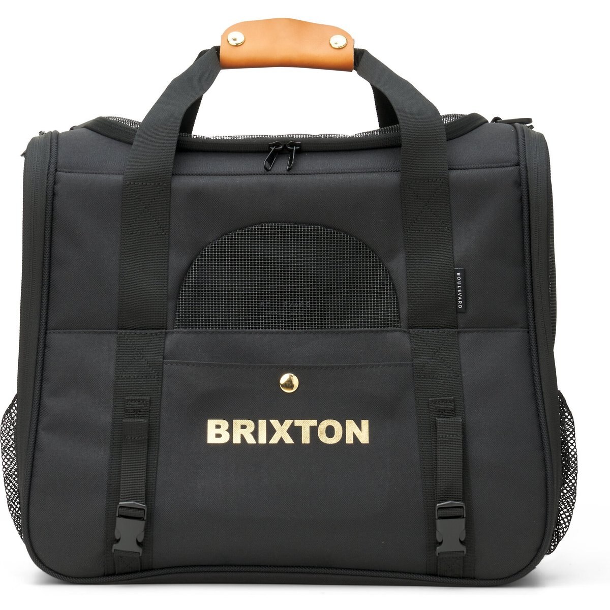 Boulevard Personalized Milo Dog Carrier, Black