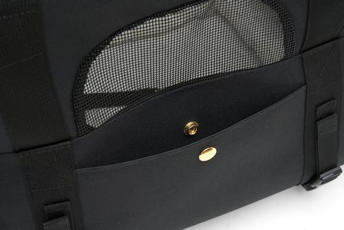 Show full view: Boulevard Personalized Milo Dog Carrier, Black slide 3 of 9