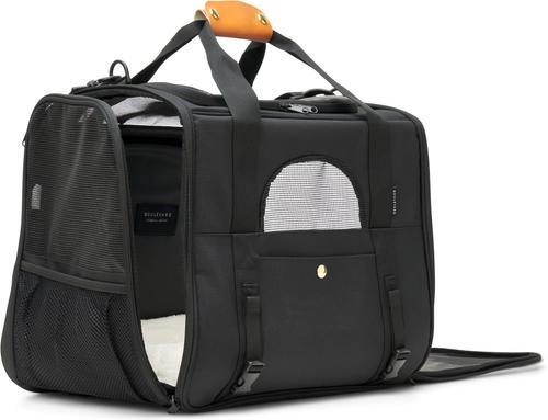 Show full view: Boulevard Personalized Milo Dog Carrier, Black slide 5 of 9