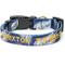 Show in main carousel: Boulevard Personalized Palm Dog Collar, Palm Navy, Small slide 1 of 5