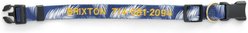 Boulevard Personalized Palm Dog Collar, Palm Navy, Small slide 2 of 5