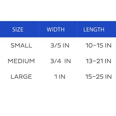 Show full view: Boulevard Personalized Palm Dog Collar, Palm Navy, Small slide 3 of 5