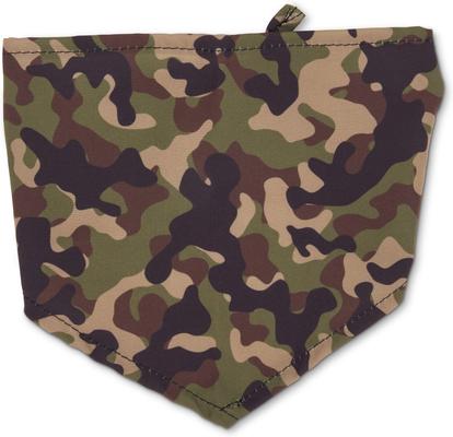 Show full view: Boulevard Personalized Remy Camo Dog Bandana, Camo, Large slide 2 of 6