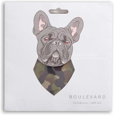 Show full view: Boulevard Personalized Remy Camo Dog Bandana, Camo, Large slide 3 of 6