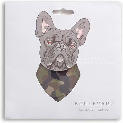 Show full view: Boulevard Personalized Remy Camo Dog Bandana, Camo, Small slide 3 of 6