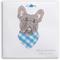 Show in main carousel: Boulevard Personalized Remy Gingham Dog Bandana, Sky Blue, Large slide 3 of 5
