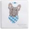 Show in main carousel: Boulevard Personalized Remy Gingham Dog Bandana, Sky Blue, Small slide 3 of 5