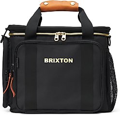 Boulevard Personalized Rovernight Dog Travel Bag, Black